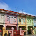 カトンのカラフルなプラナカンのショップハウス 　Singapore